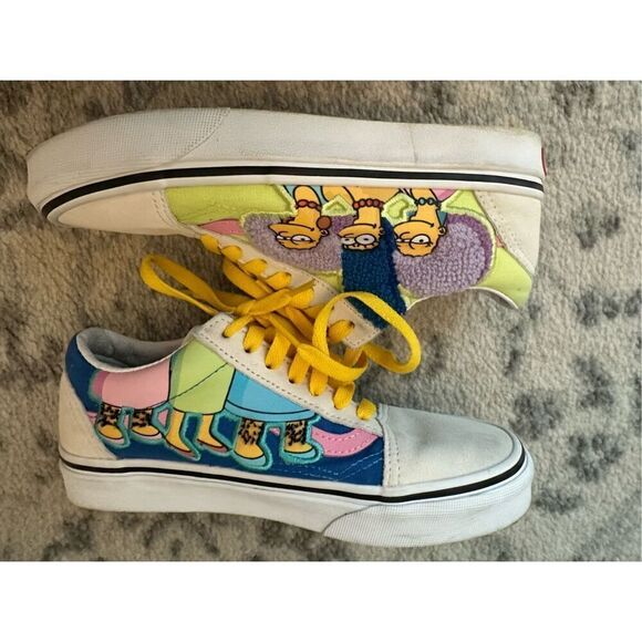 Womens Vans The Simpsons x Old Skool 'The Bouviers Size 6 - Picture 7 of 15
